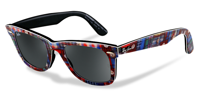 ray ban patchwork series