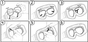 How To Install Prescription Goggle Inserts