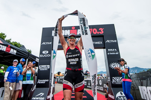 Jodie Swallow wins Ironman 70.3